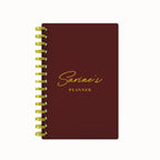 Any Name Foil Undated Daily Planner