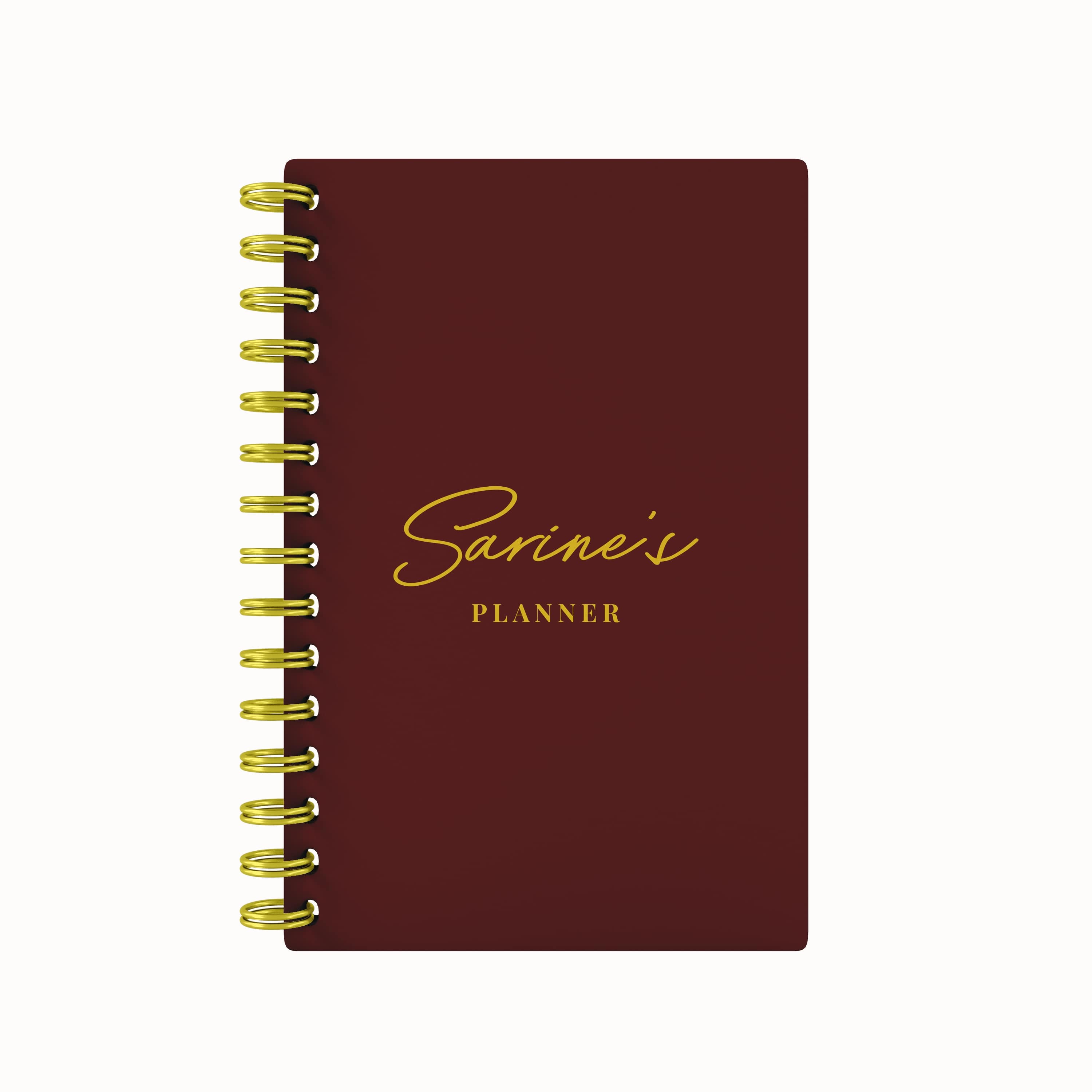 Any Name Foil 2026 Weekly Planner