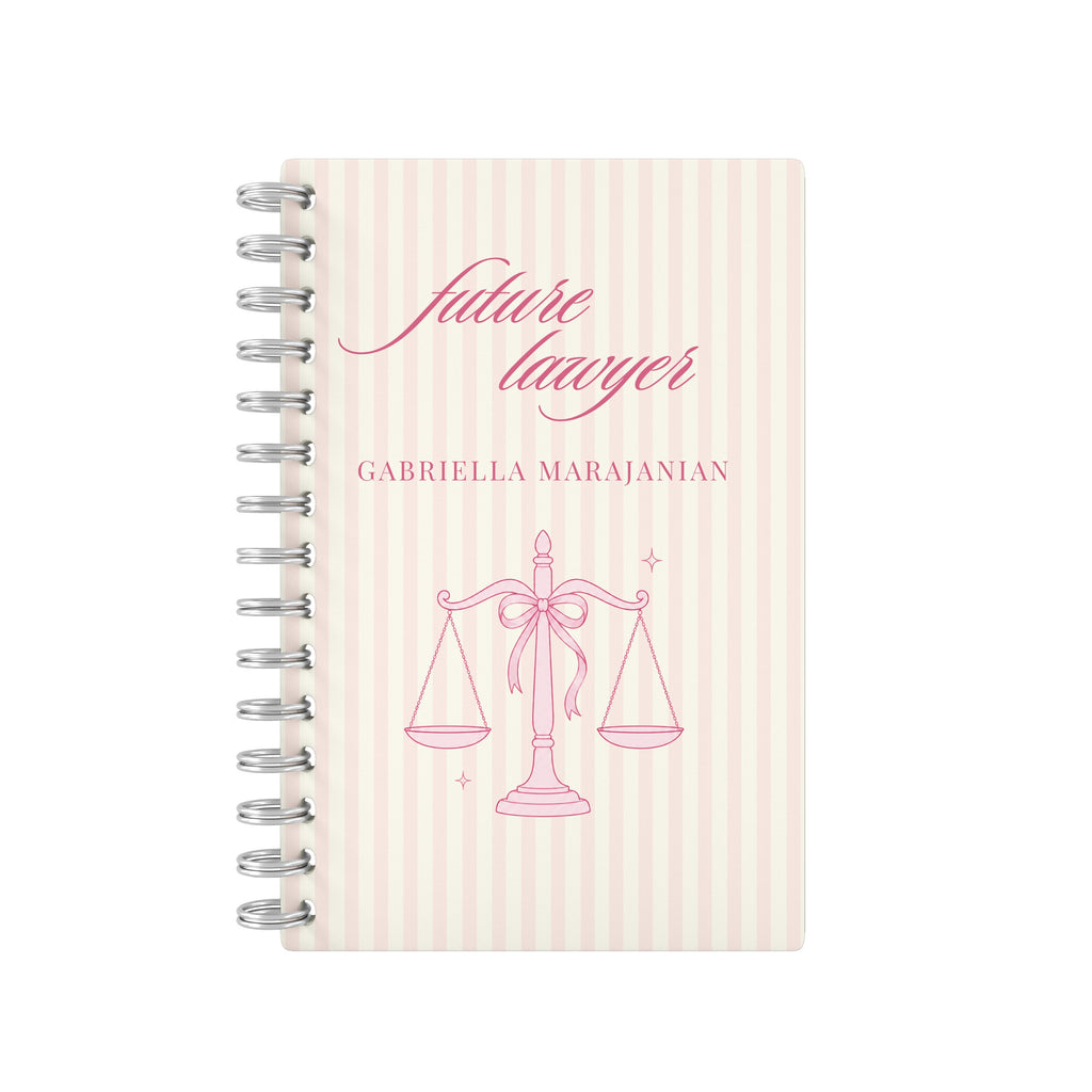 Future Lawyer Coquette - Student Planner