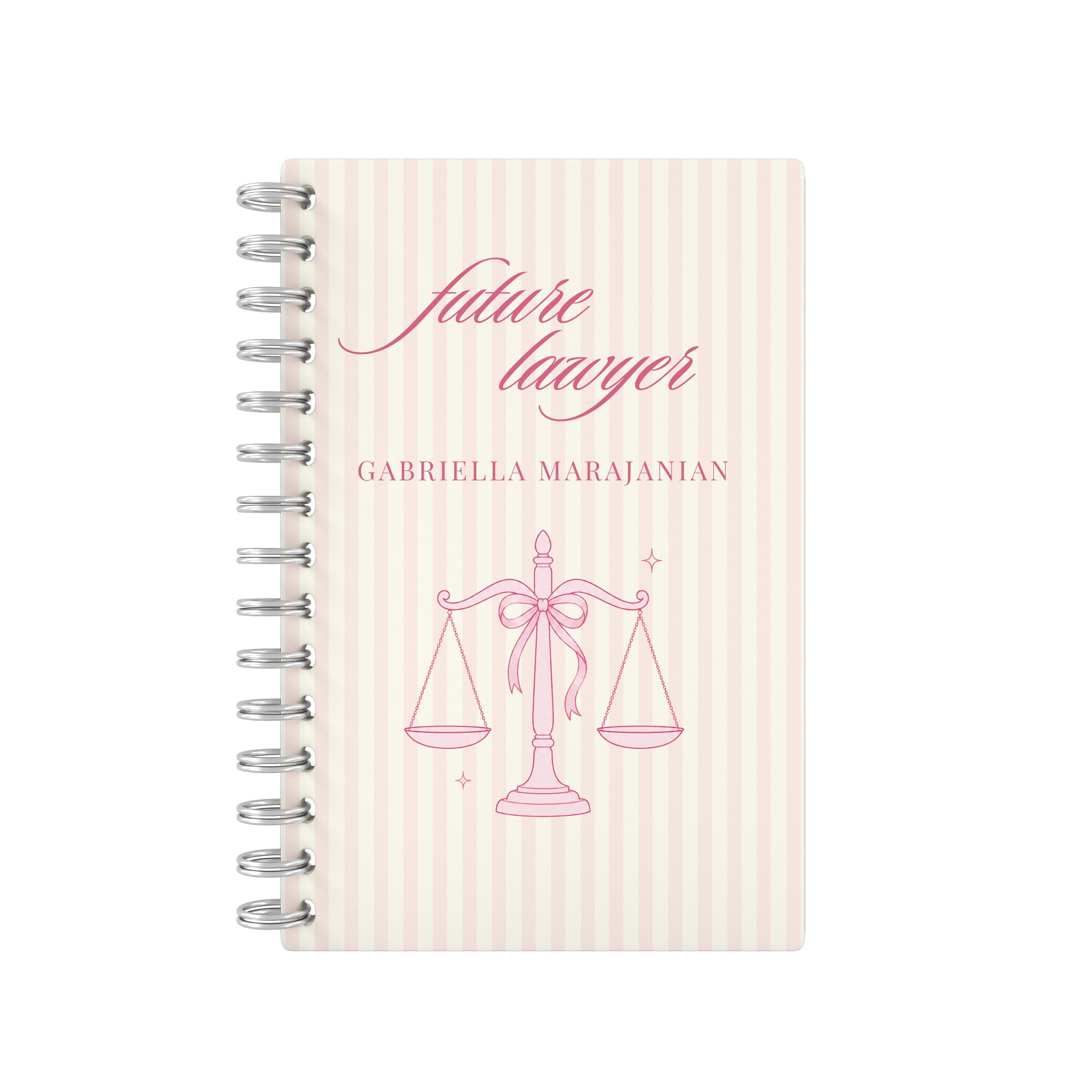 Future Lawyer Coquette - Student Planner