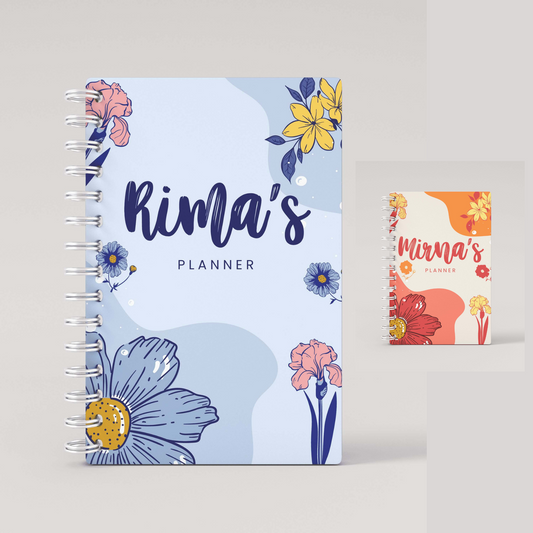 Flowery Burst 2025 Weekly Planner