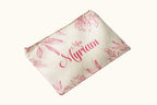 Leaves Pink Tote Pouch
