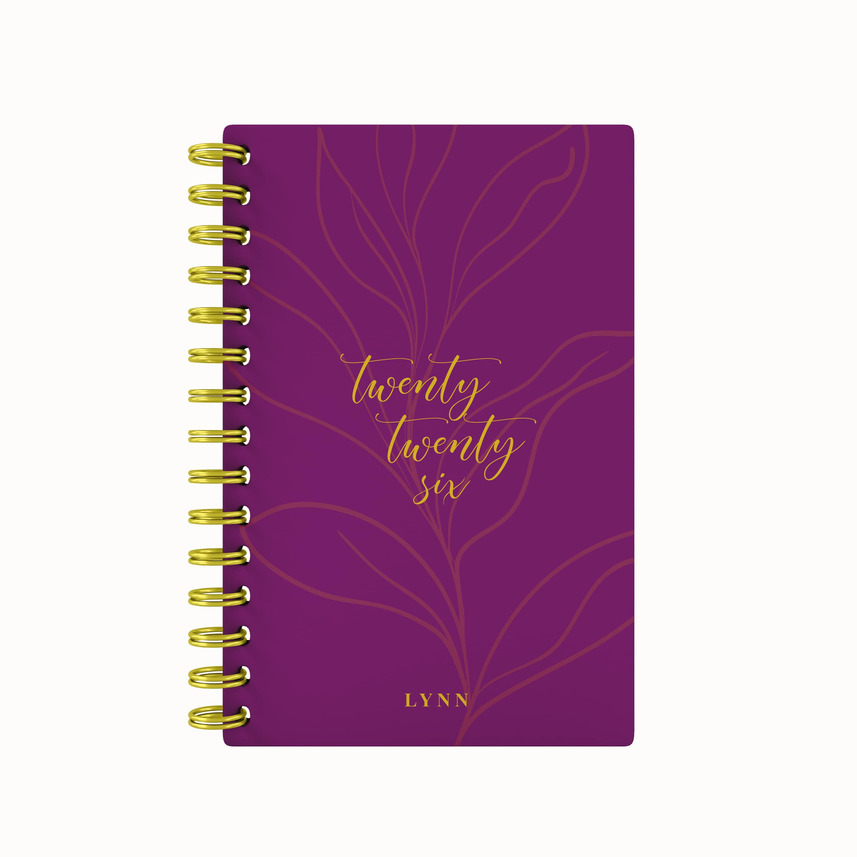 Blooming Foil 2026 Weekly Planner