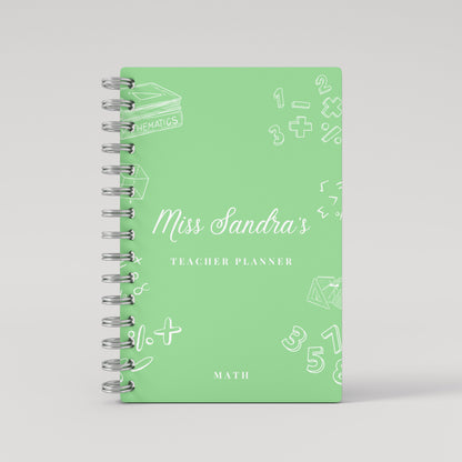 Math Teacher - Teacher Planner