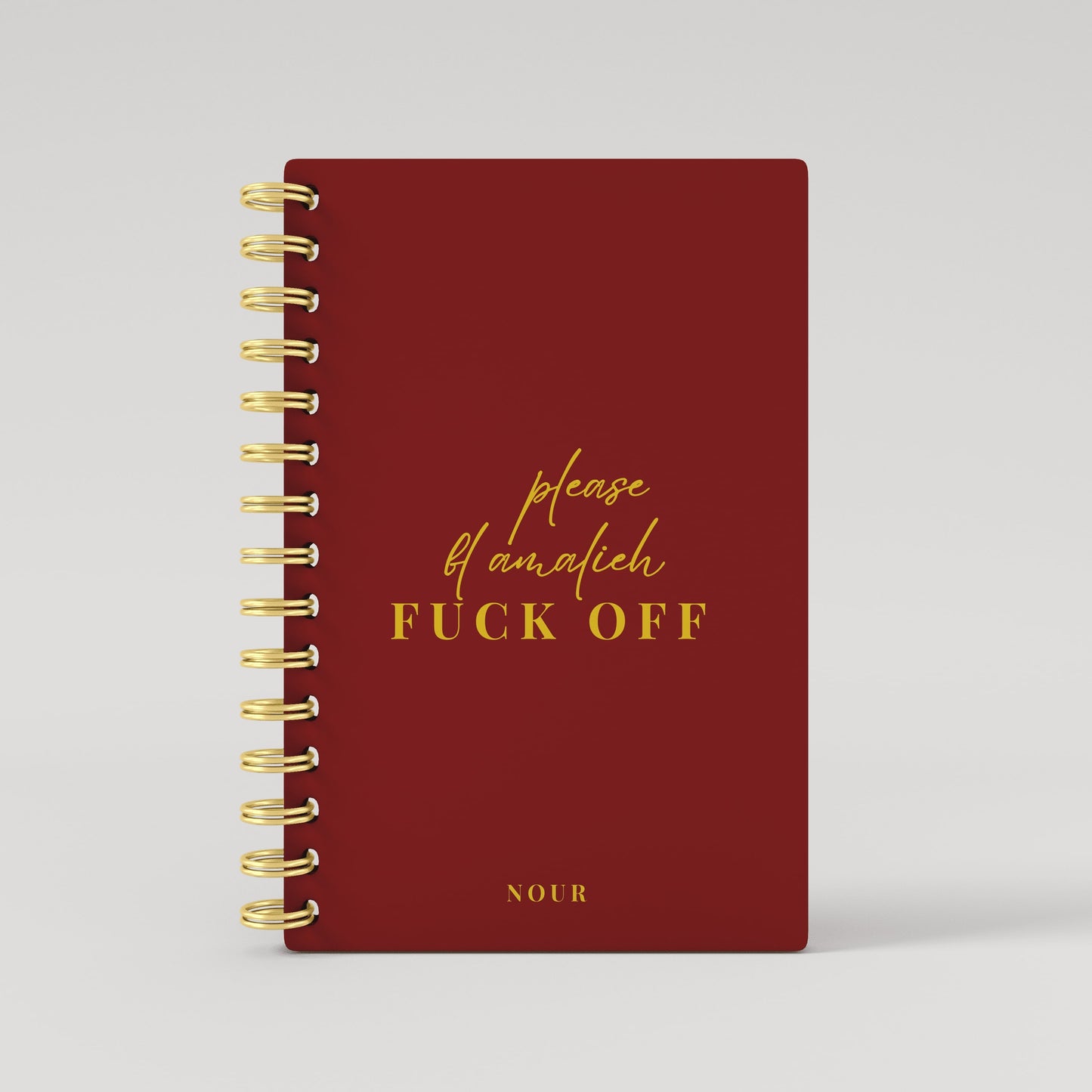 Please Bl Amalieh F*ck Off 2025 Weekly Planner