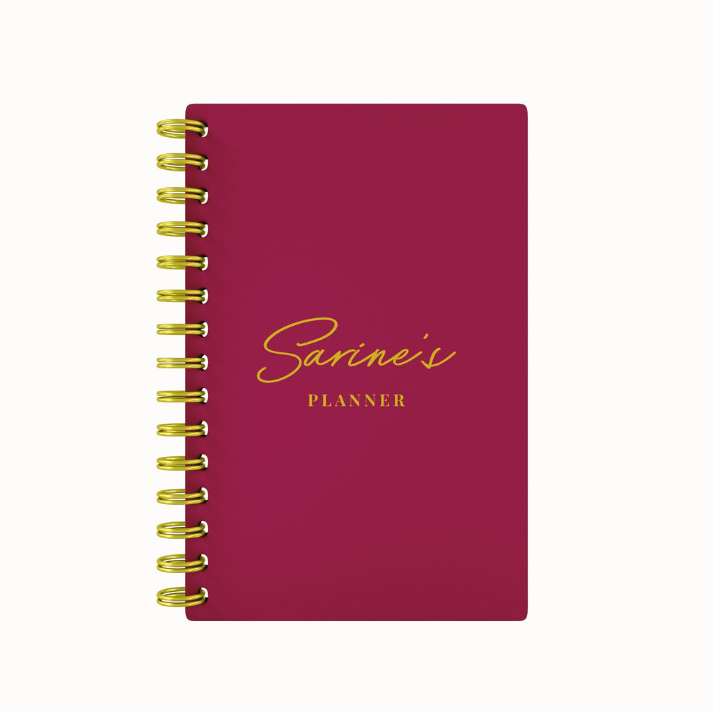 Any Name Foil 2026 Desk Planner