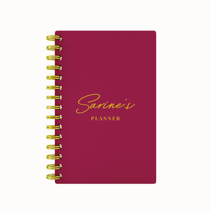 Any Name Foil 2026 Weekly Agenda