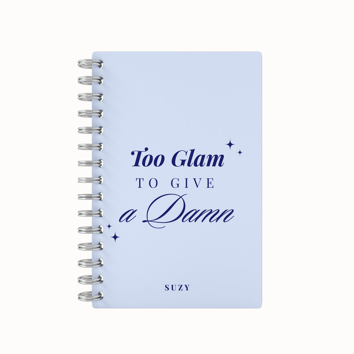 Too Glam Lined Notebook