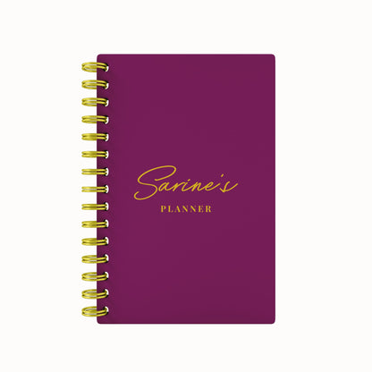 Any Name Foil Lined Notebook