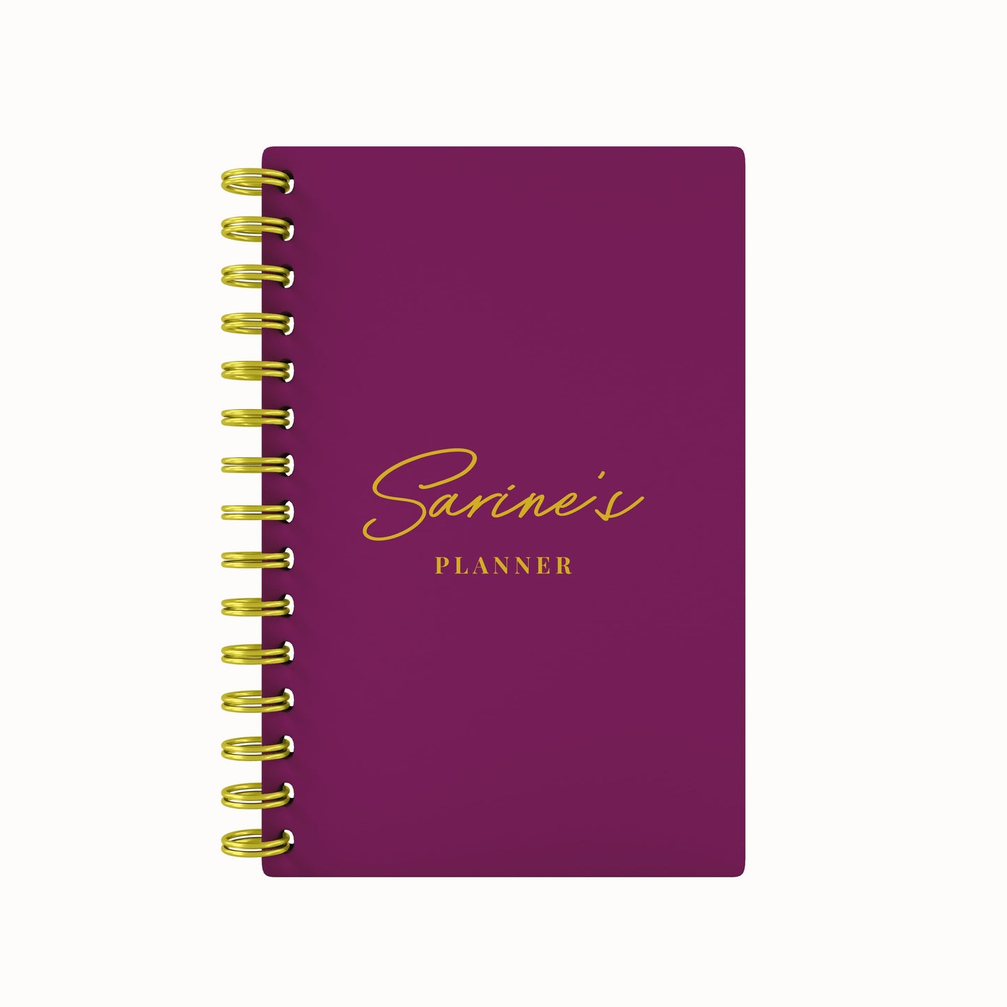 Any Name Foil 2026 Desk Planner