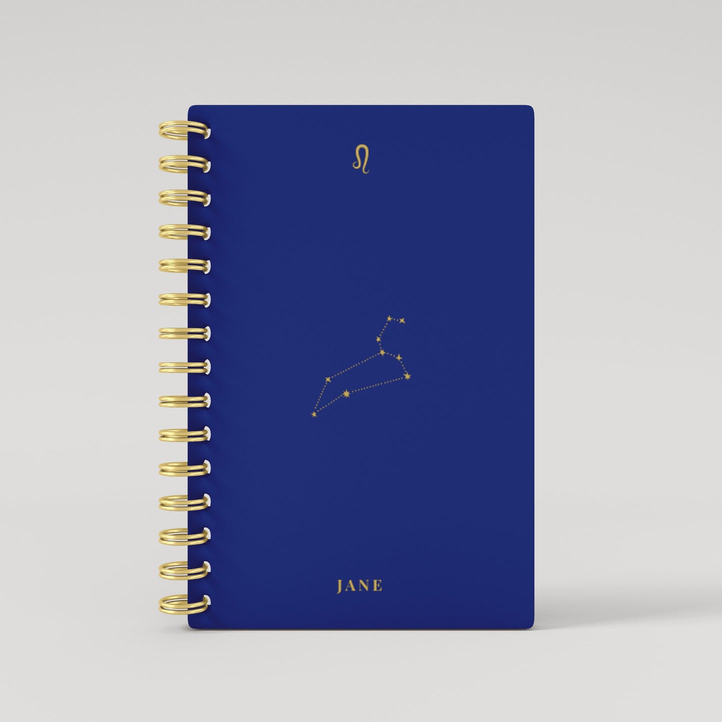 Gold Foil Constellation Zodiac Sign 2025 Daily Planner