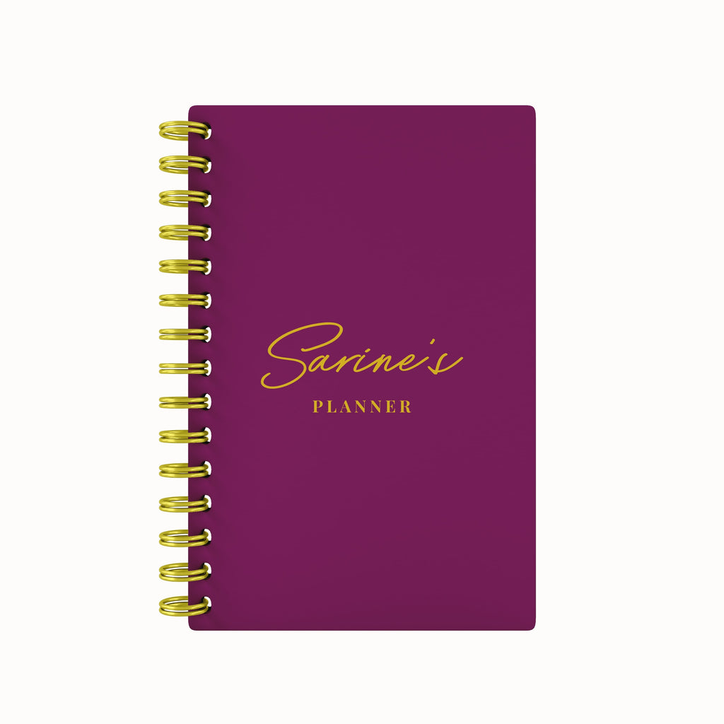 Any Name Foil 2026 Daily Planner