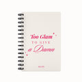 Too Glam To Give A Damn 2026 Desk Planner