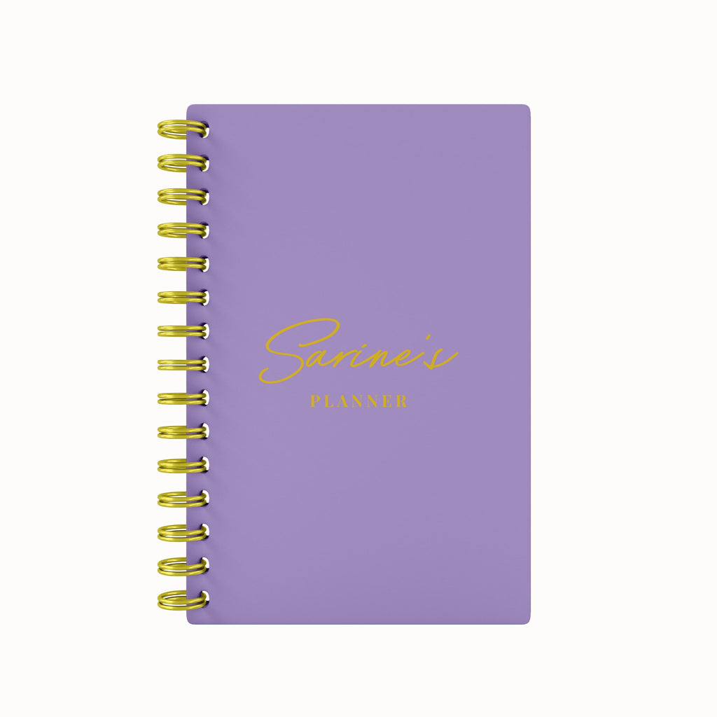 Any Name Foil 2026 Daily Planner