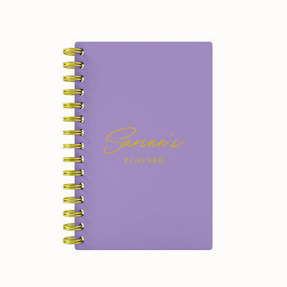 Any Name Foil 2026 Weekly Planner