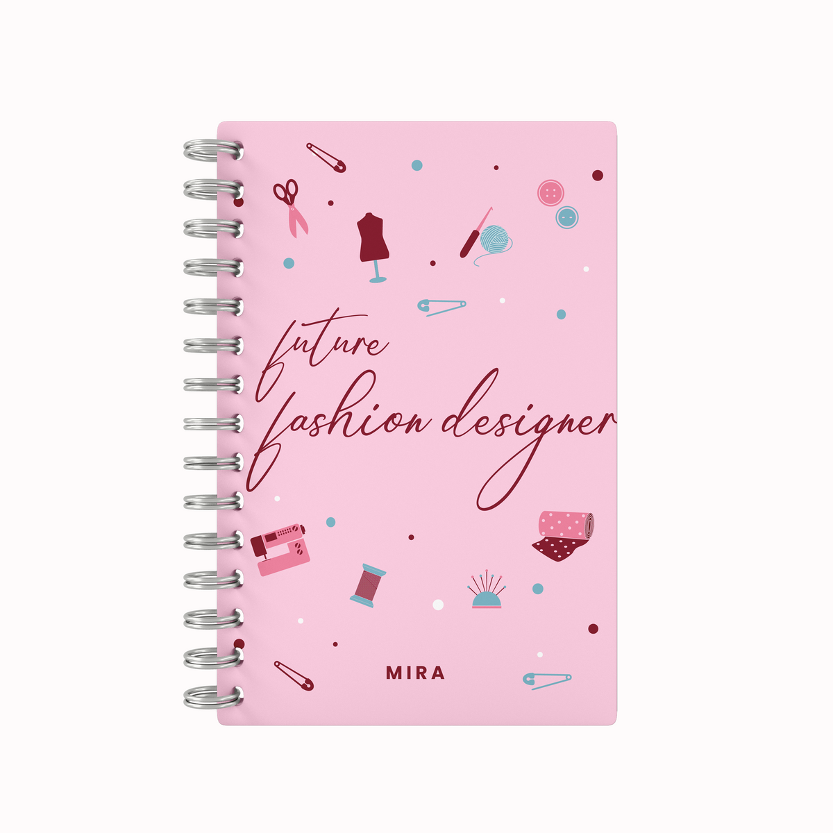 Future Fashion Designer Lined Notebook