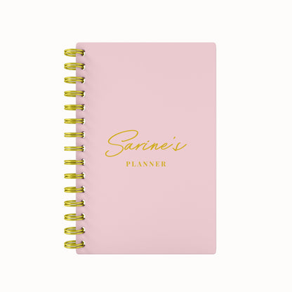 Any Name Foil Lined Notebook