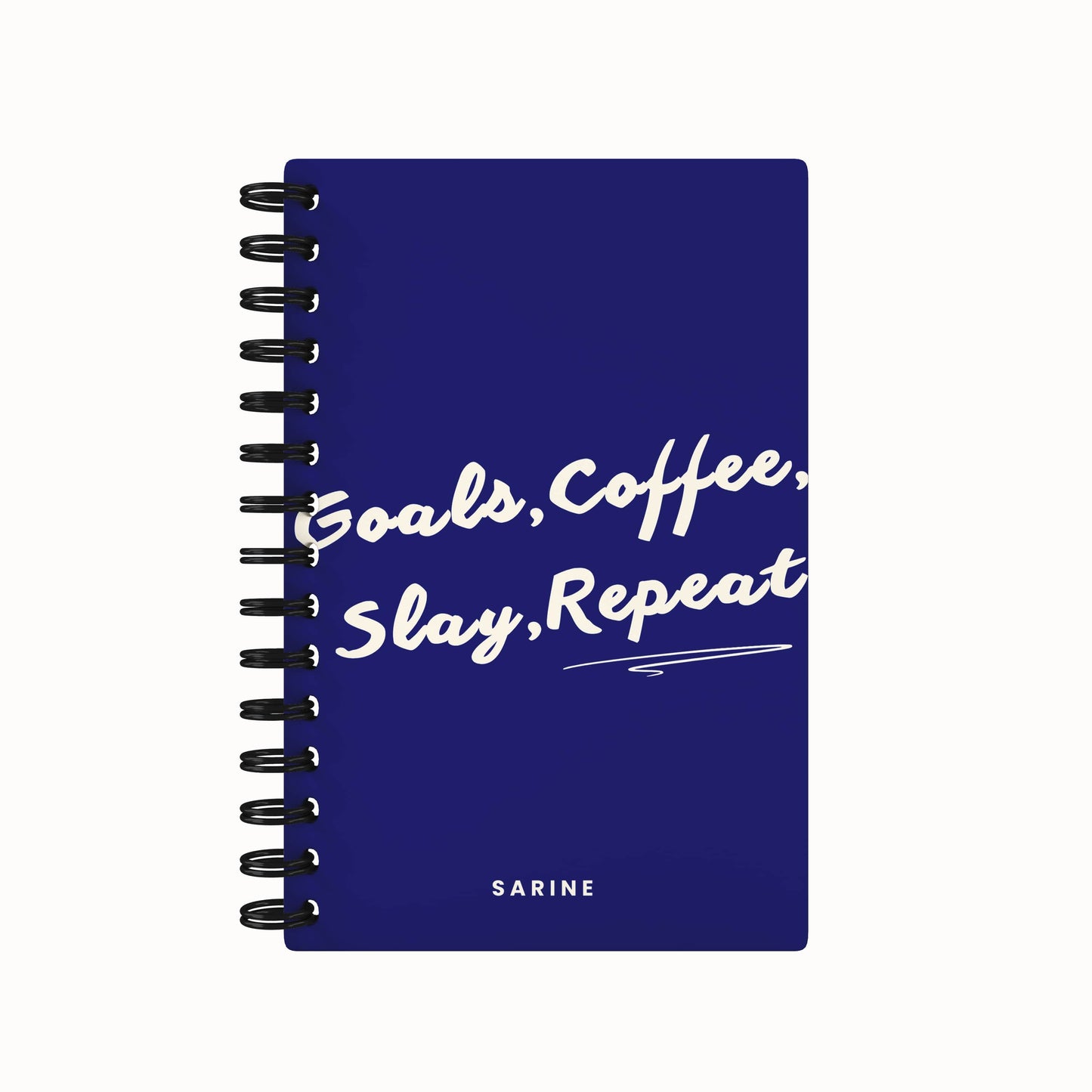 Goals, Coffee, Slay, Repeat 2026 Weekly Agenda