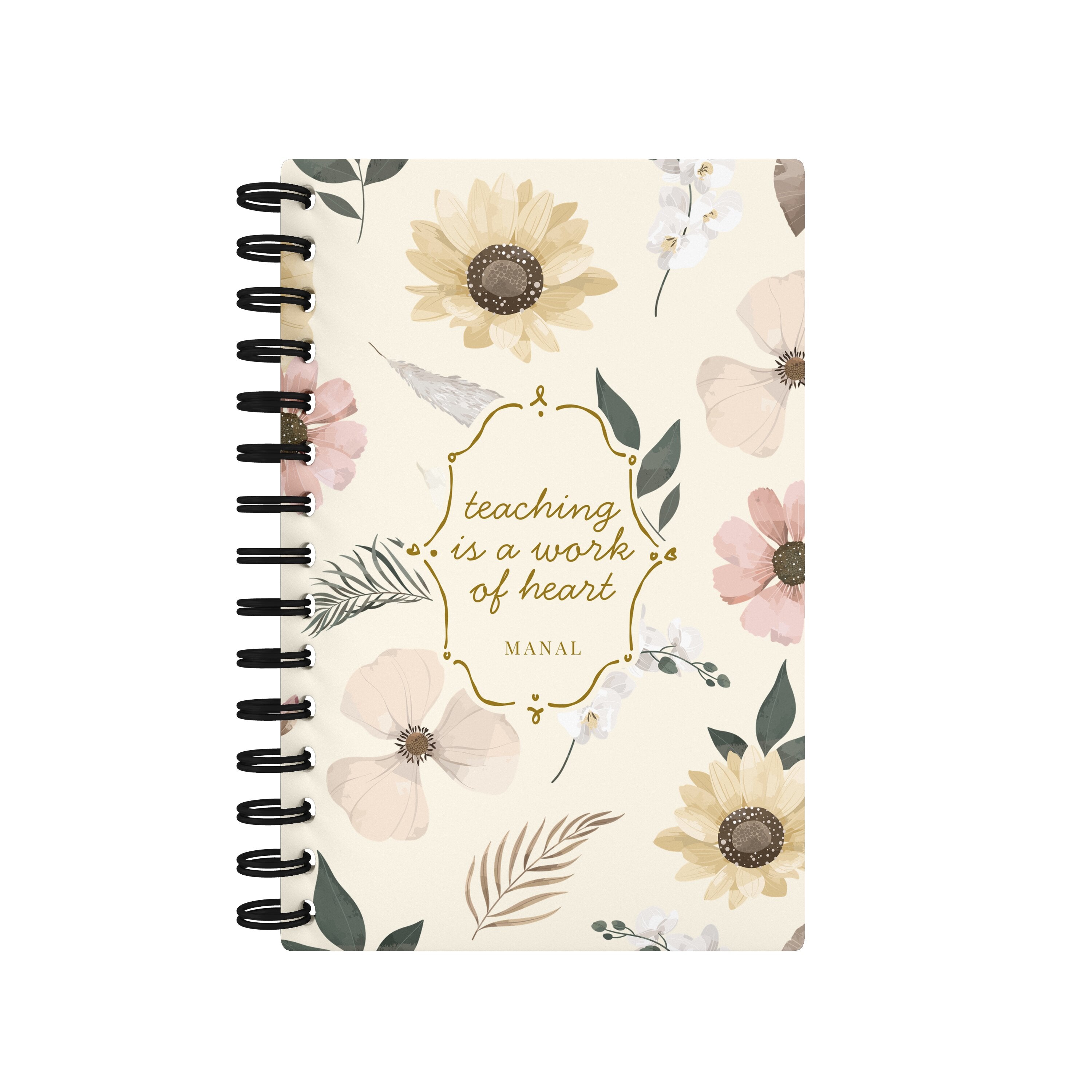 Teaching Is A Work Of Heart- Teacher Planner