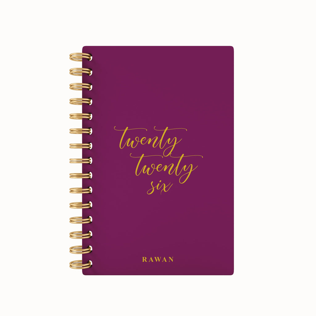 Twenty Twenty-Six Foil 2026 Daily Planner