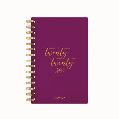 Twenty Twenty-Six Foil 2026 Daily Planner