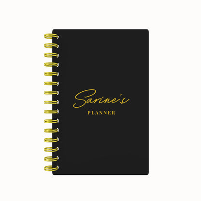 Any Name Foil Undated Daily Planner