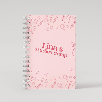 Studies Dump Pink Student Planner