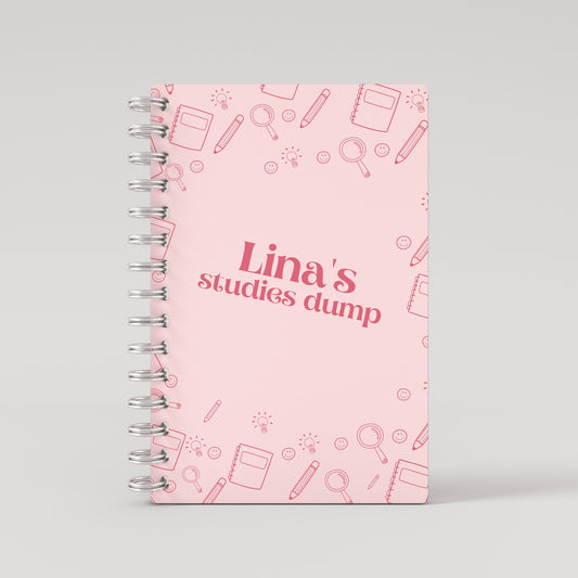 Studies Dump Pink Student Planner