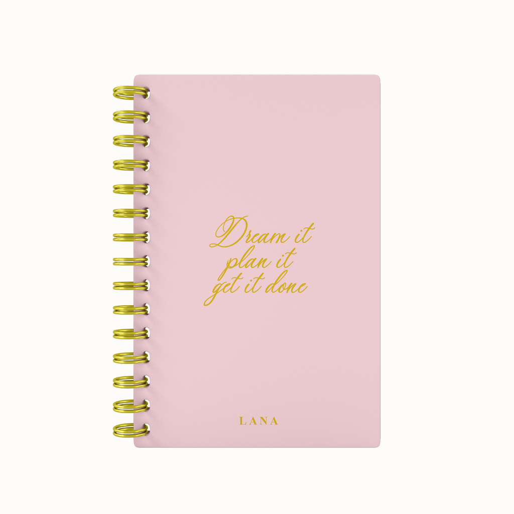 Dream It Foil 2026 Weekly Agenda