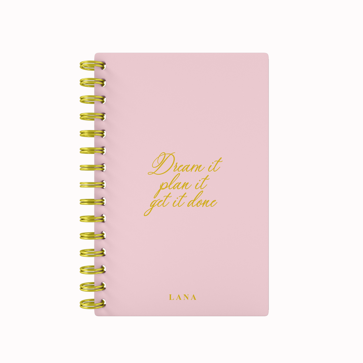 Dream It Foil 2026 Weekly Agenda
