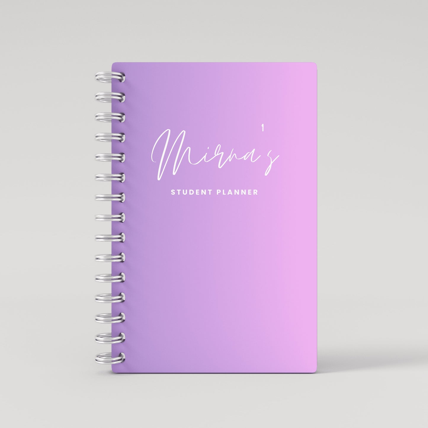 Pink Gradiant Student Planner