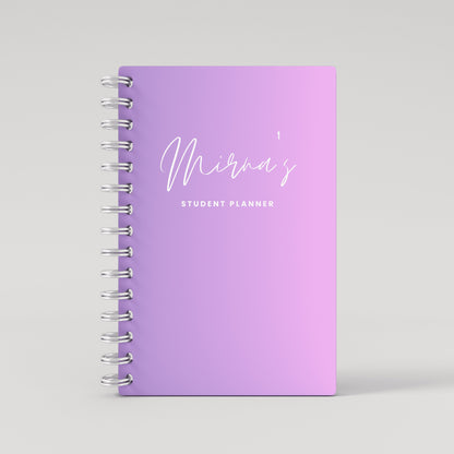 Pink Gradiant Student Planner