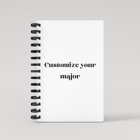 Customize Your Own Major Student Planner