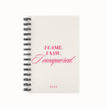 I Came, I Saw, I Conquered 2026 Desk Planner
