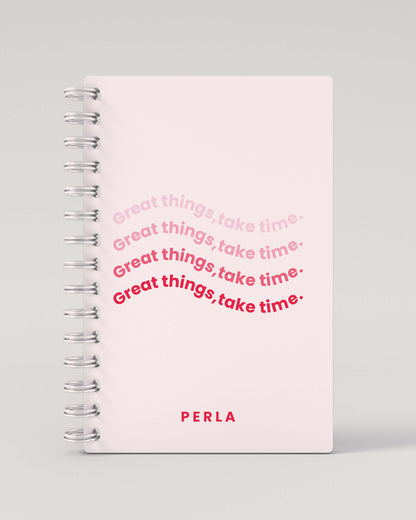 Great Things Take Time Student Planner