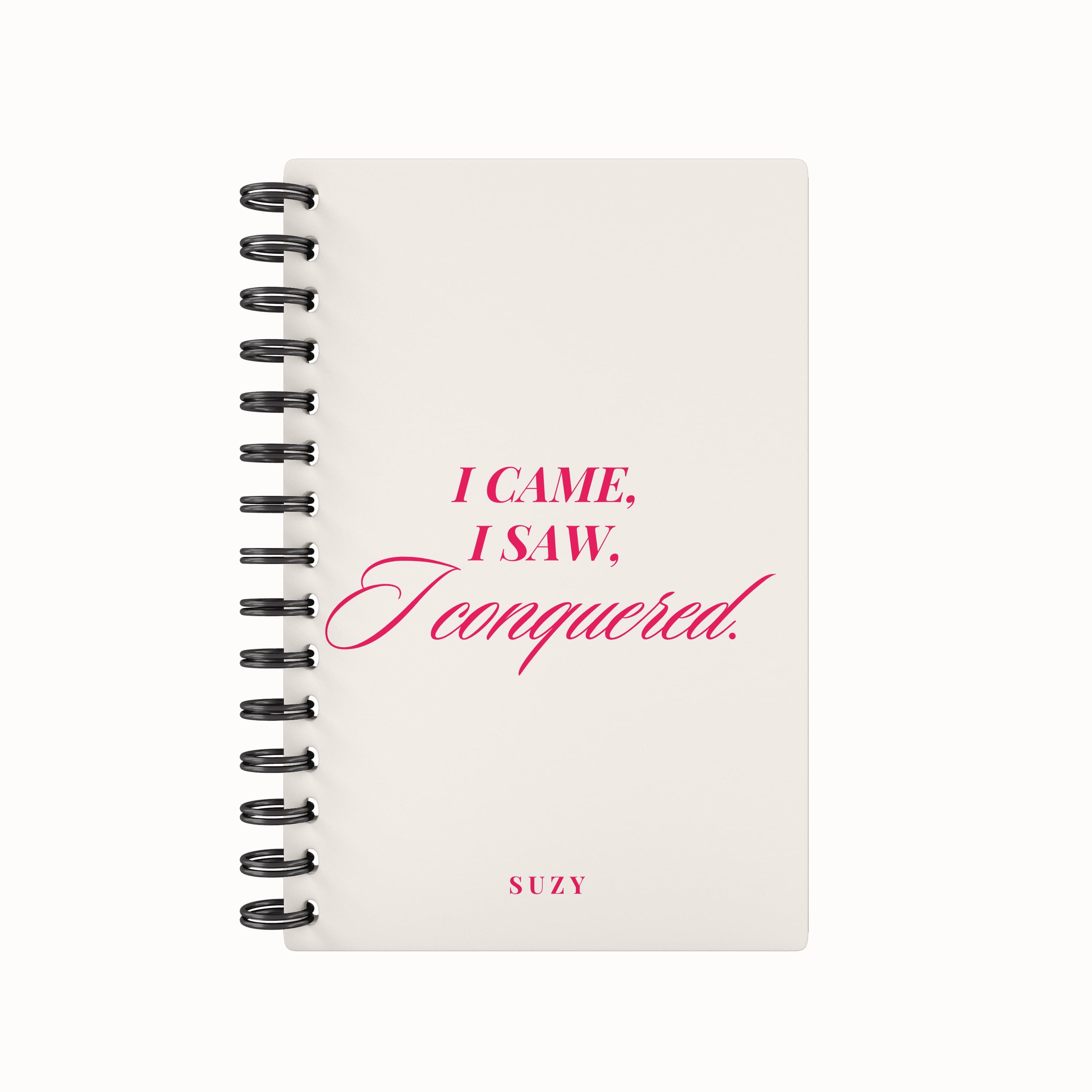 I Conquered 2026 Daily Planner