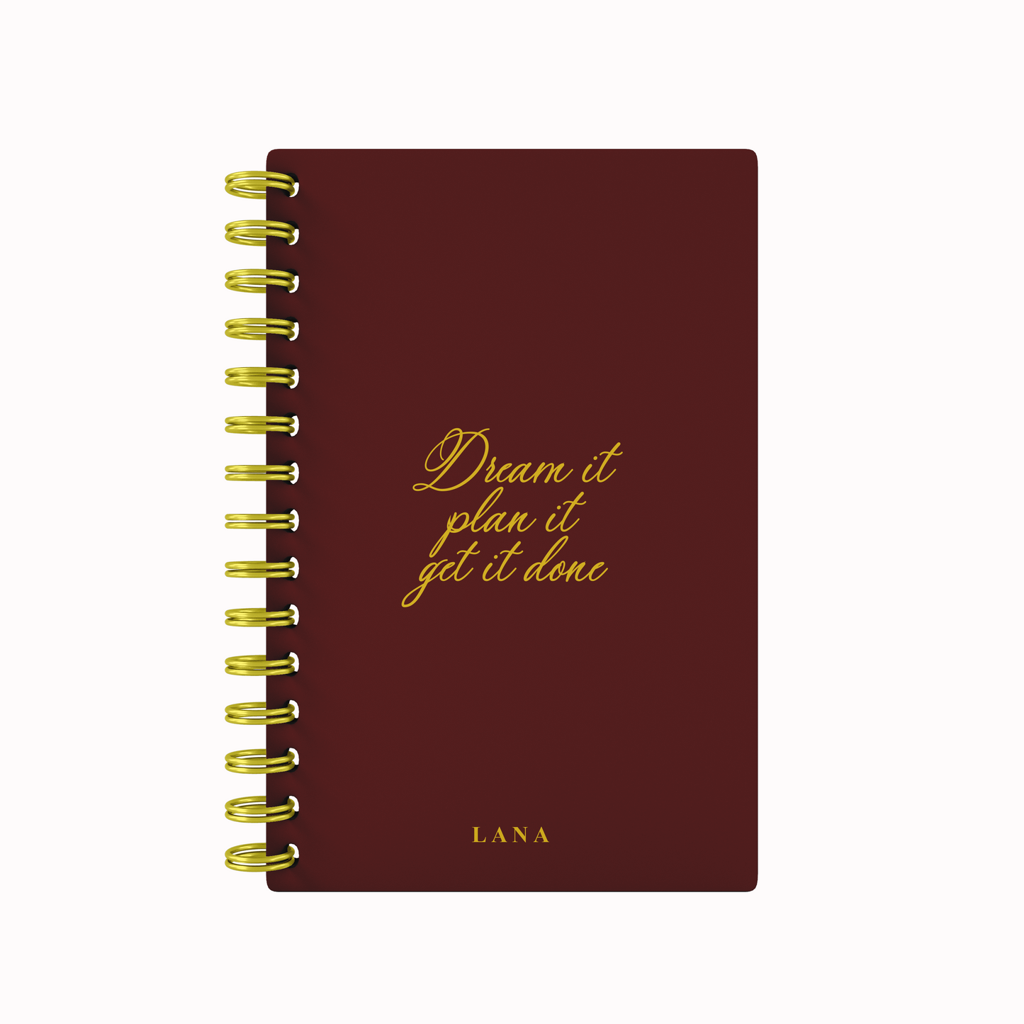 Dream It Foil 2026 Weekly Agenda