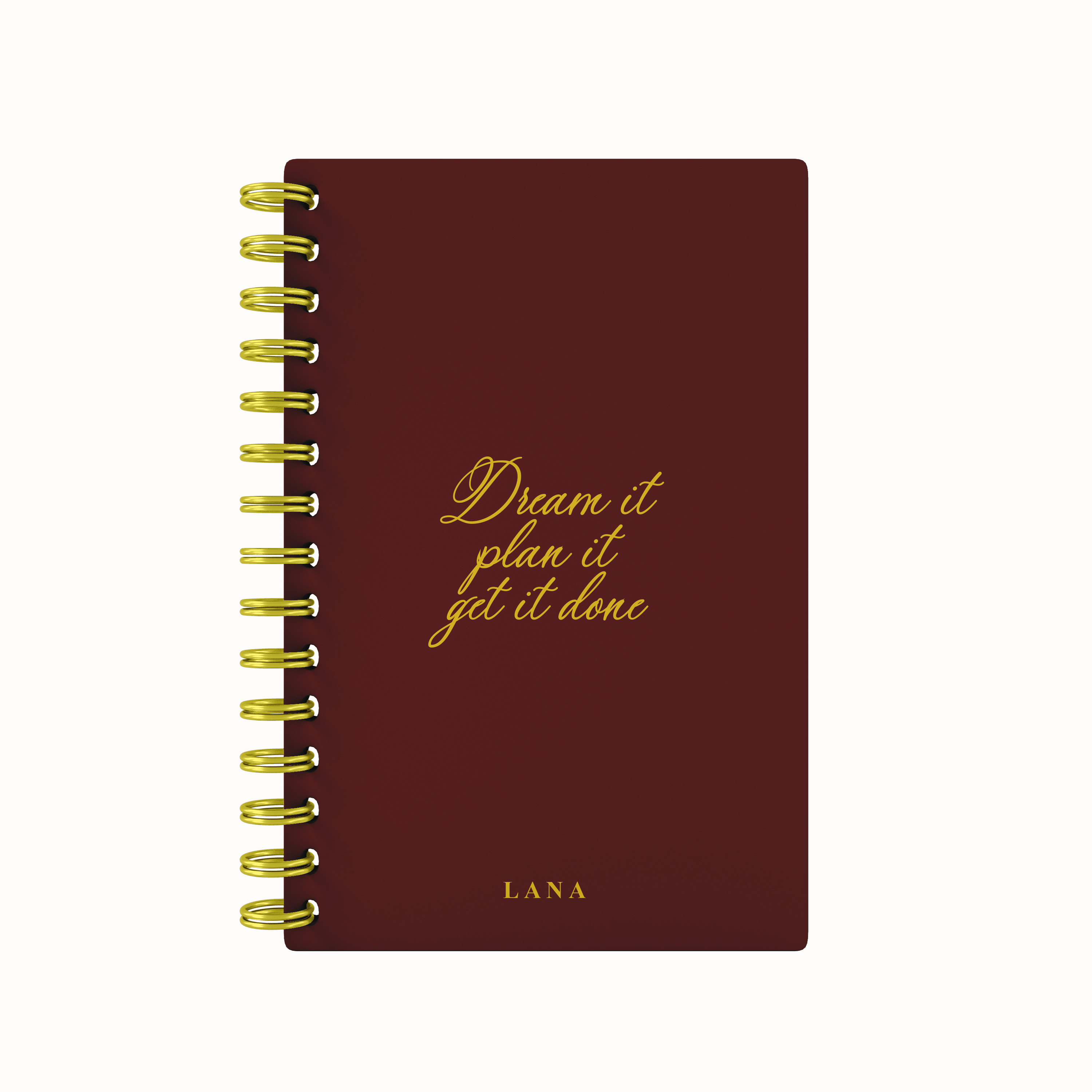 Dream It Foil 2026 Weekly Agenda