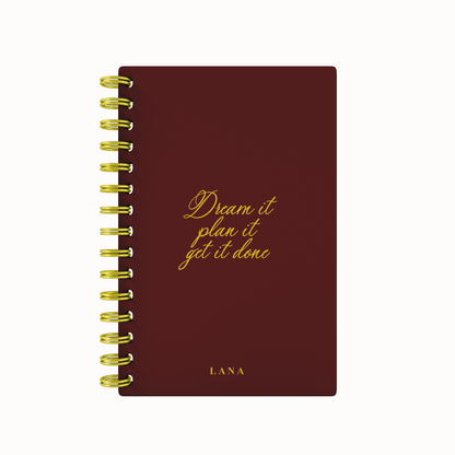 Dream It Foil 2026 Weekly Agenda