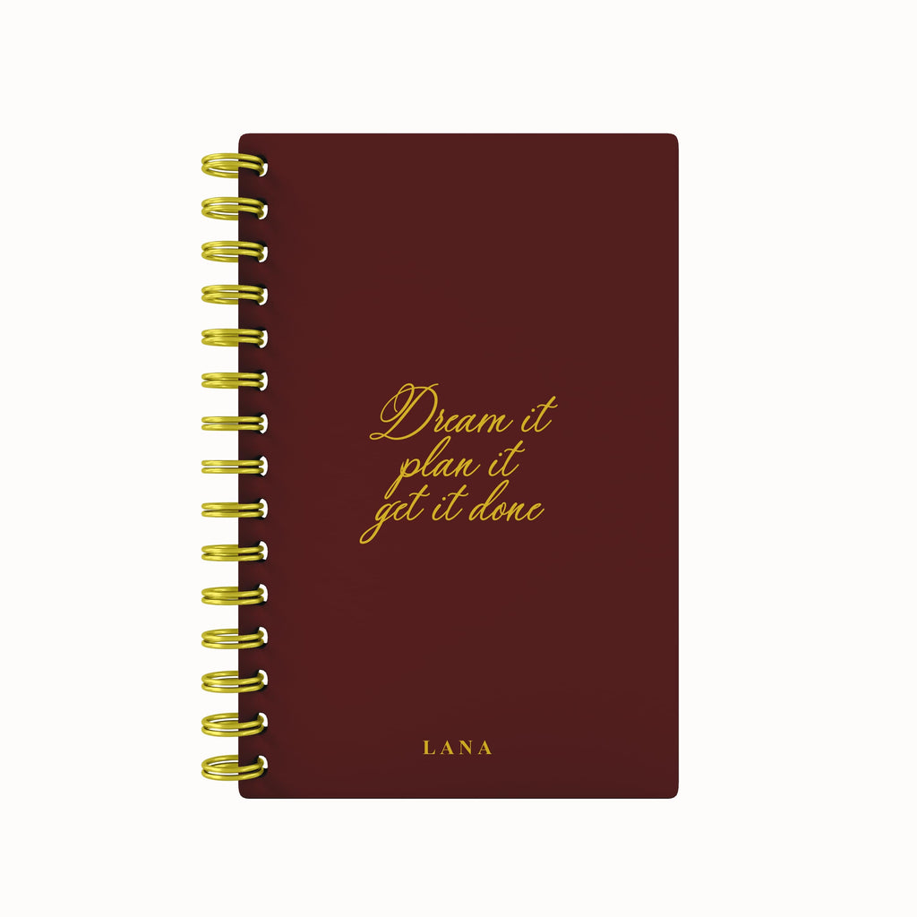 Dream it Foil 2026 Daily Planner