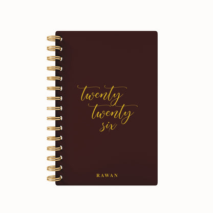 Twenty Twenty-Six Foil 2026 Daily Planner