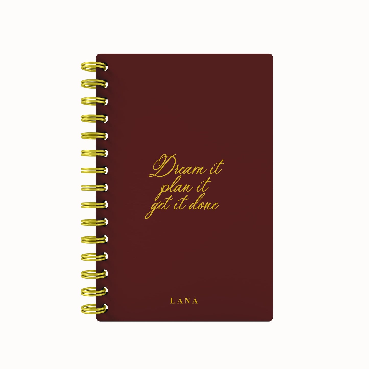 Dream It Foil 2026 Desk Planner