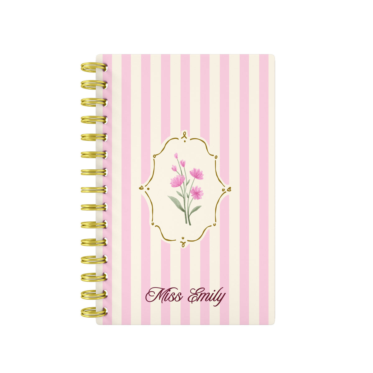Vintage Flower Pink - Teacher Planner