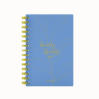 Blooming 2026 Foil Lined Notebook