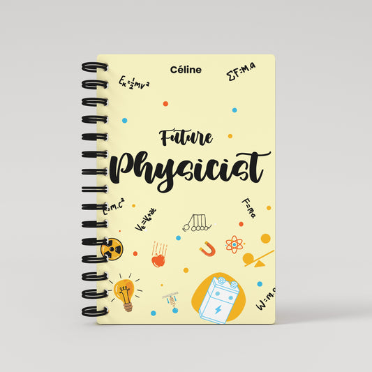 Future Physicist To Be Student Planner - Yellow