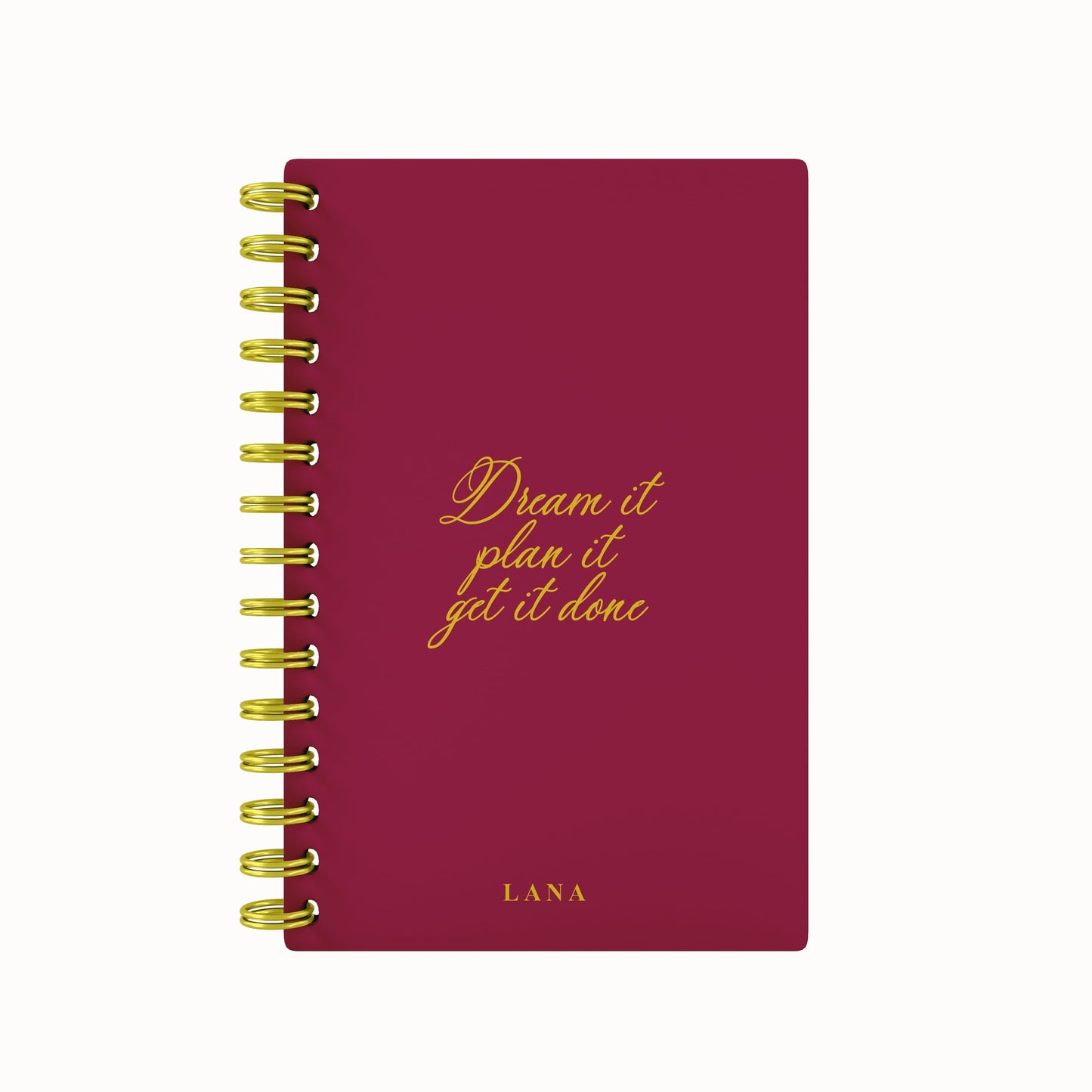 Dream It Foil Undated Daily Planner