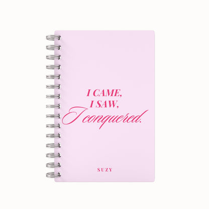 I Conquered 2026 Daily Planner