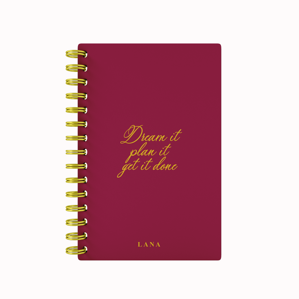 Dream It Foil 2026 Weekly Agenda