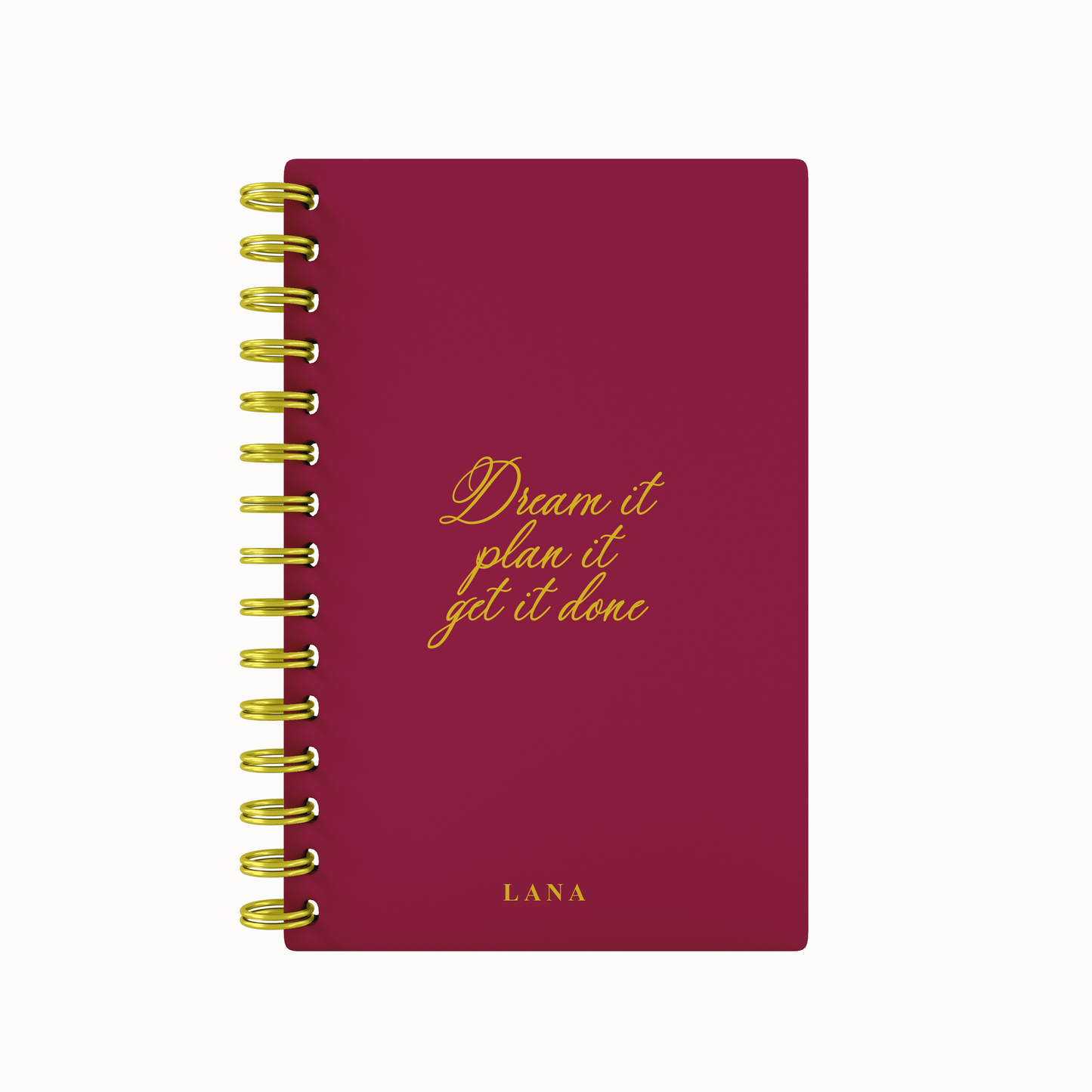 Dream It Foil 2026 Weekly Agenda