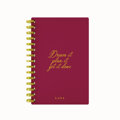 Dream It Foil 2026 Weekly Agenda